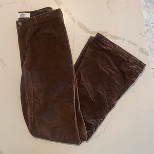 Brown corduroy pants